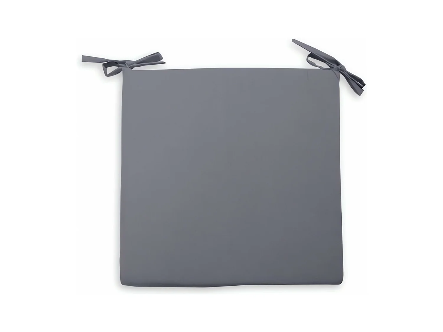 Dessus de chaise outdoor imperméabilisé 40X40x5 cm ALIX gris, par Soleil d'ocre