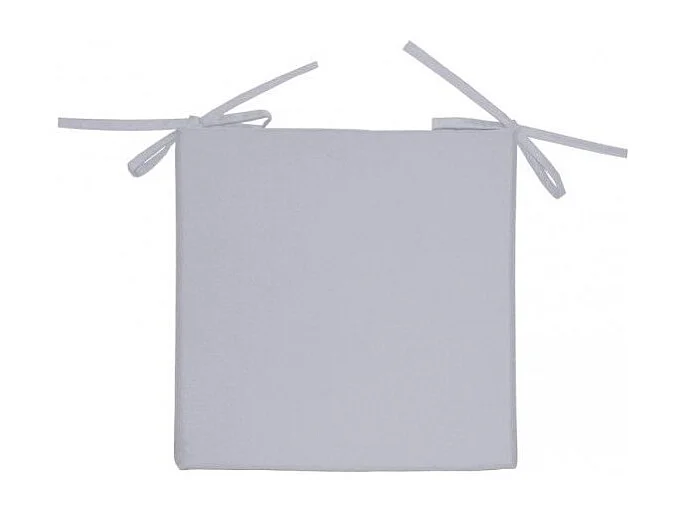 Cojin de silla exterior impermeabilizada 40X40x5 cm ALIX gris
