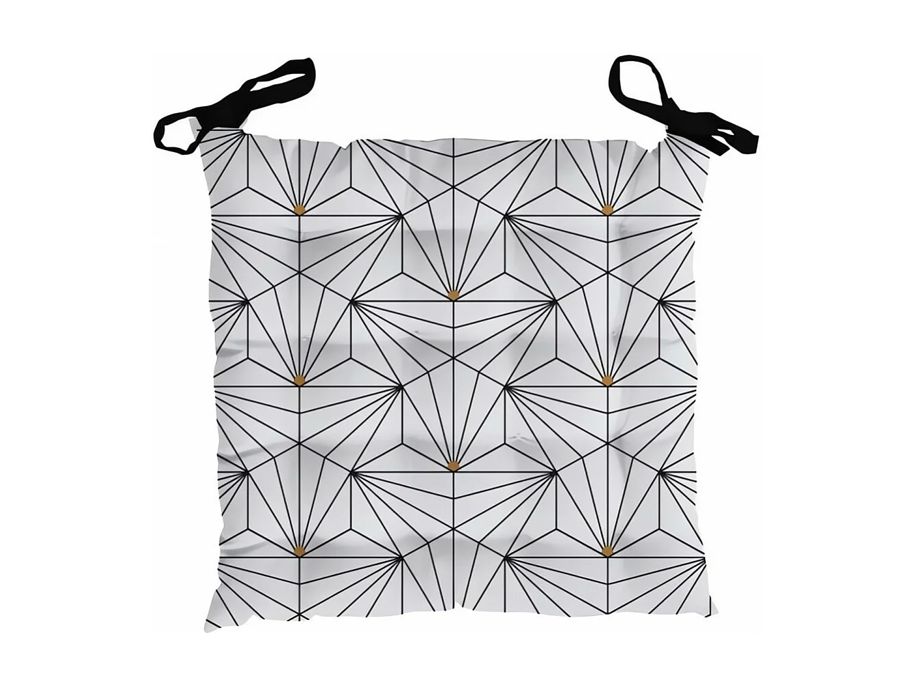 Cojin de silla acolchada OSIRIS 40x40x5 cm, de Soleil d'Ocre