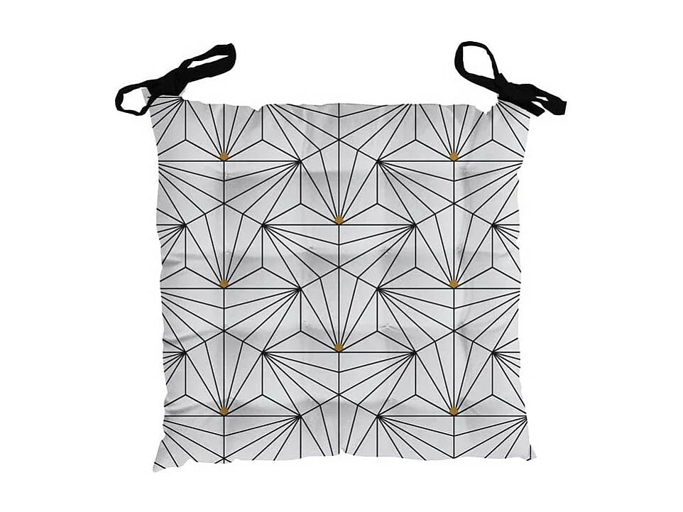 Cojin de silla acolchada OSIRIS 40x40x5 cm, de Soleil d'Ocre