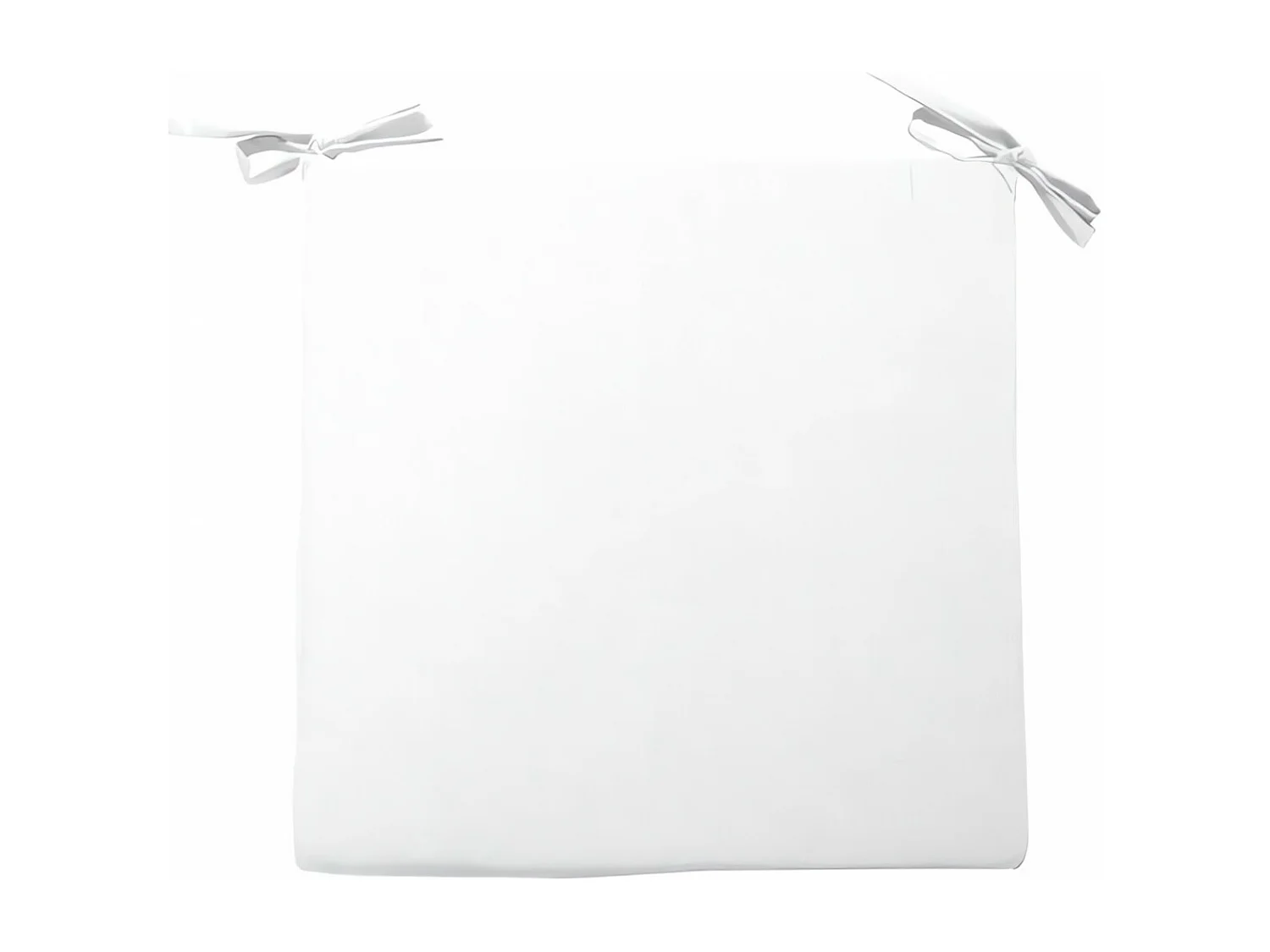 Cojin de silla 40x40 cm ALIX blanco