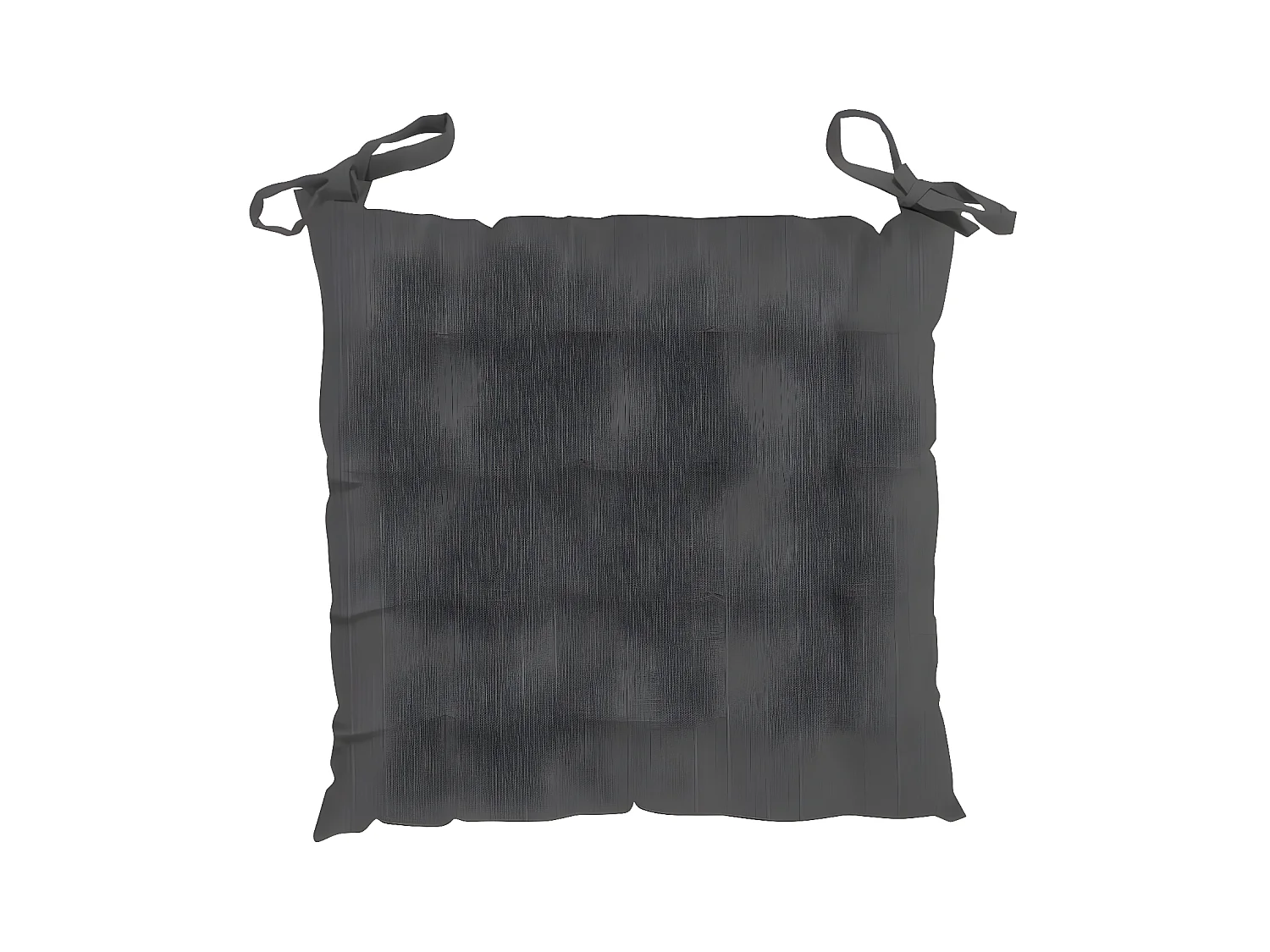 Dessus de chaise capitonné en velours VELVET anthracite, par Soleil d'Ocre