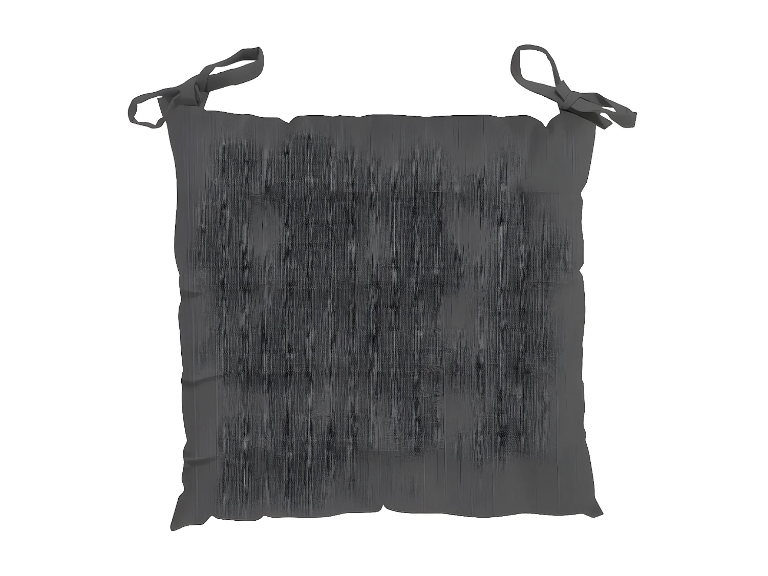 Dessus de chaise capitonné en velours VELVET anthracite, par Soleil d'Ocre