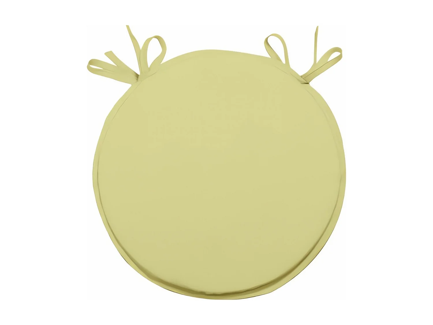 Dessus de chaise bistrot 40 cm ALIX vert citron, par Soleil d'ocre