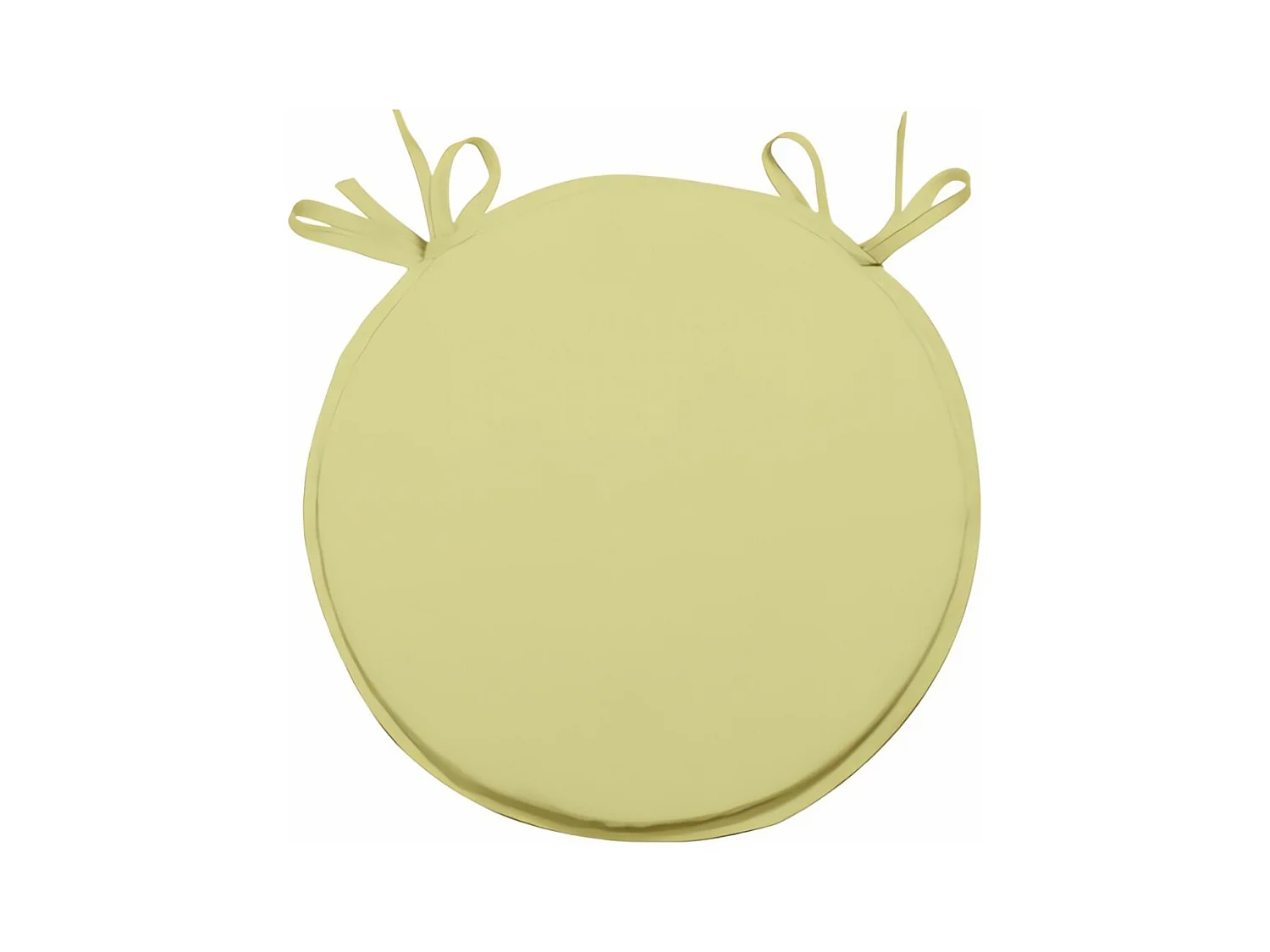 Dessus de chaise bistrot 40 cm ALIX vert citron, par Soleil d'ocre