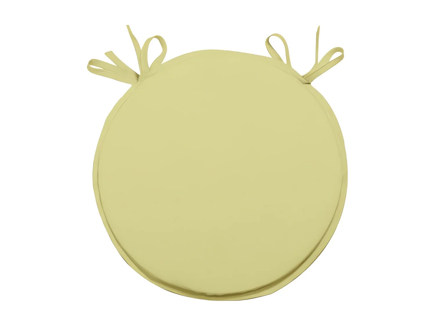 Dessus de chaise bistrot 40 cm ALIX vert citron, par Soleil d'ocre