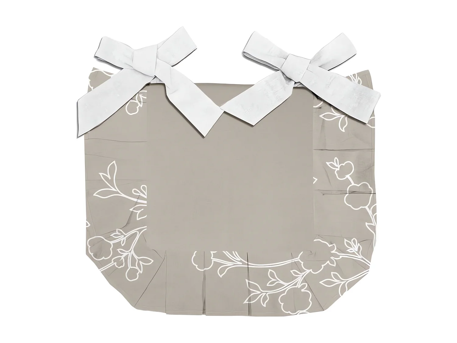 Cojin de silla de algodón puro 40x40x3 cm ROMANCE