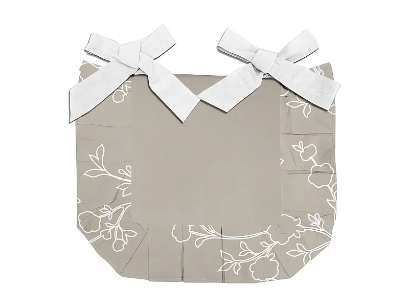 Cojin de silla de algodón puro 40x40x3 cm ROMANCE