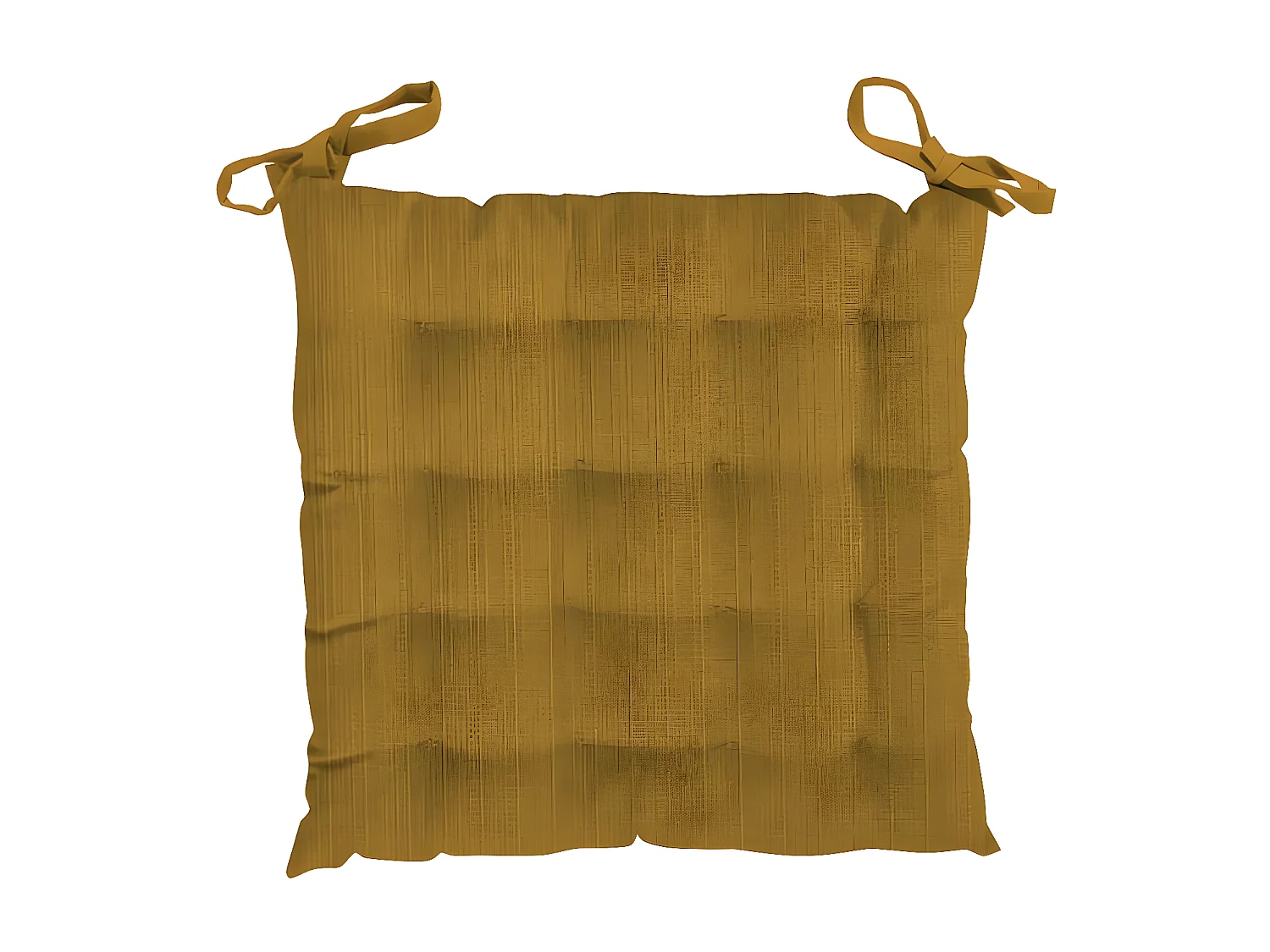 Cojin de silla acolchado VELVET ocre