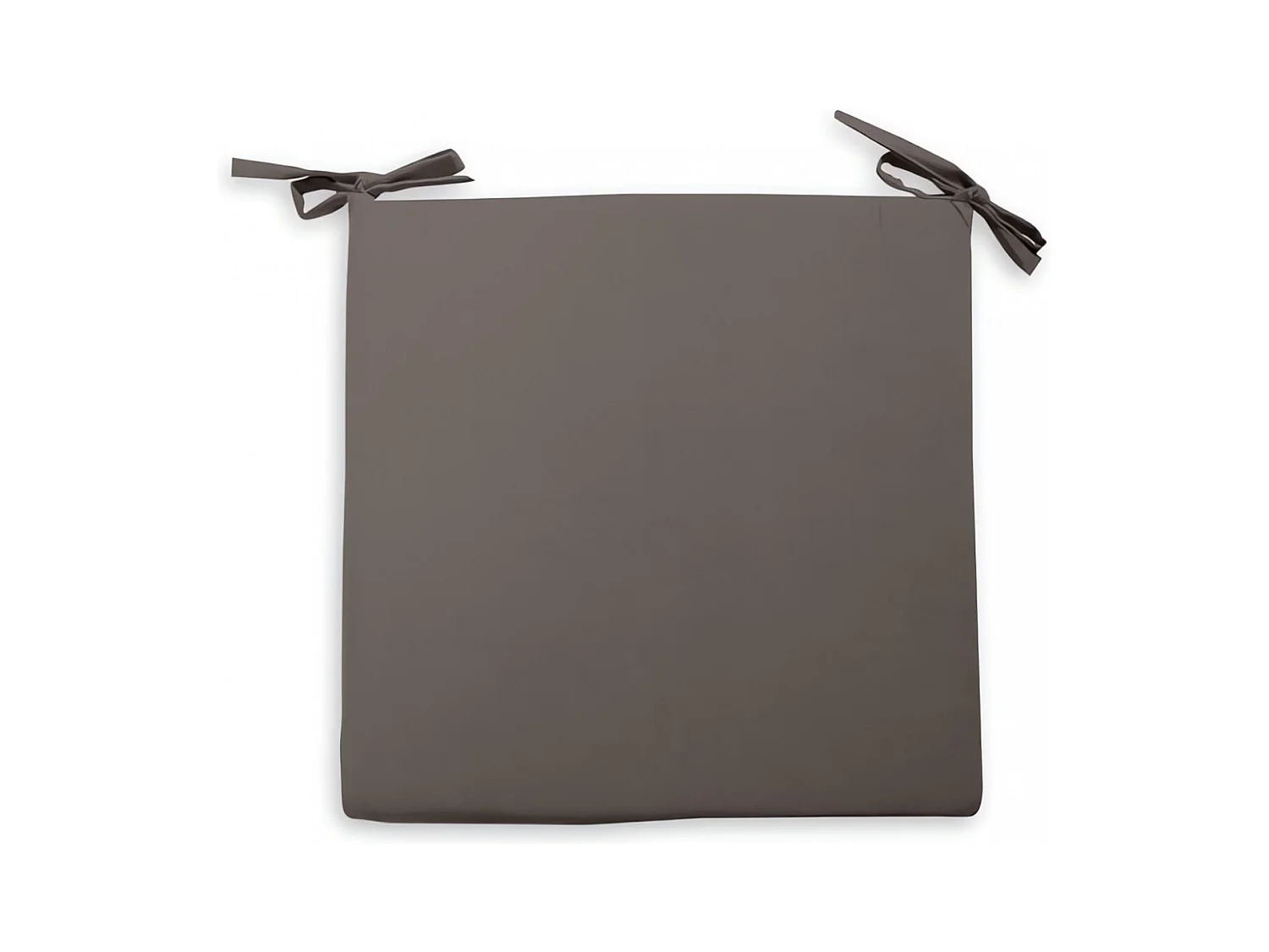 Dessus de chaise outdoor imperméabilisé 40X40X5 cm ALIX moka, par Soleil d'ocre