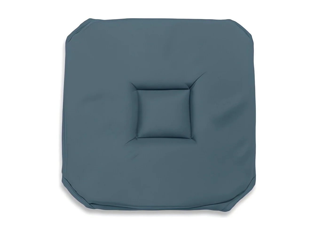 Dessus de chaise gobelin 40X40X3 cm ALIX bleu celadon, par Soleil d'ocre