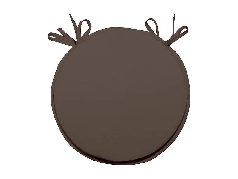 Dessus de chaise bistrot 40 cm ALIX moka, par Soleil d'ocre