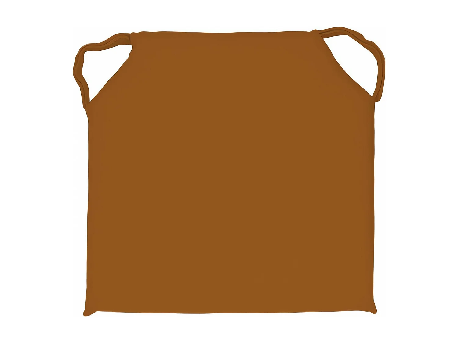 Cojin de silla de algodón lavado 40x40x4 cm SPIRIT bronce, de Soleil d'Ocre