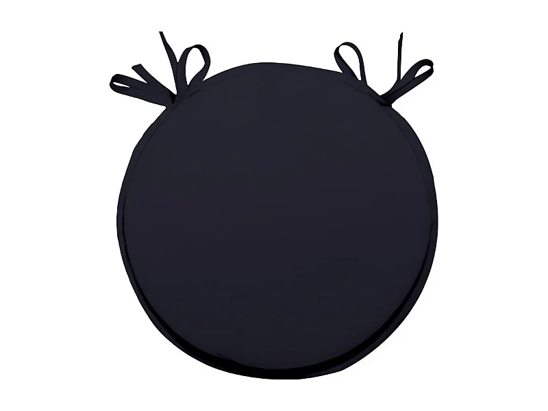 Dessus de chaise bistrot 40 cm ALIX bleu jean, par Soleil d'ocre