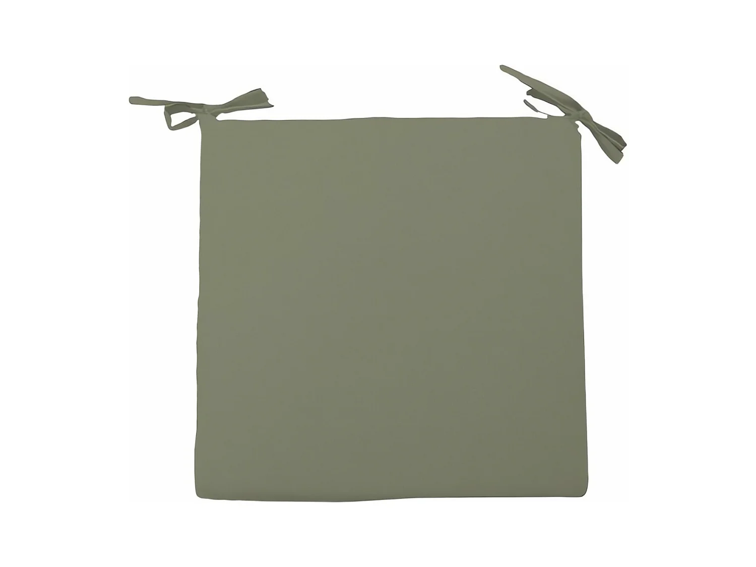 Dessus de chaise outdoor imperméabilisé 40x40x5 cm ALIX kaki, par Soleil d'ocre