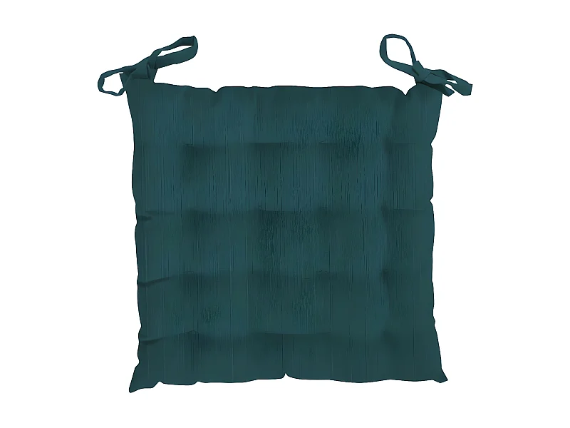 Cojin de silla acolchado VELVET azul