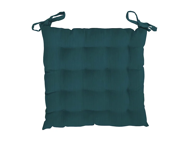 Cojin de silla acolchado TERCIOPELO azul