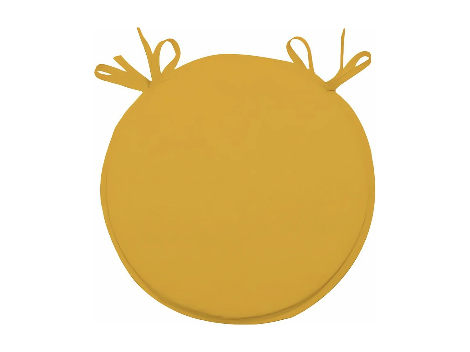 Dessus de chaise bistrot 40 cm ALIX jaune radieux, par Soleil d'ocre