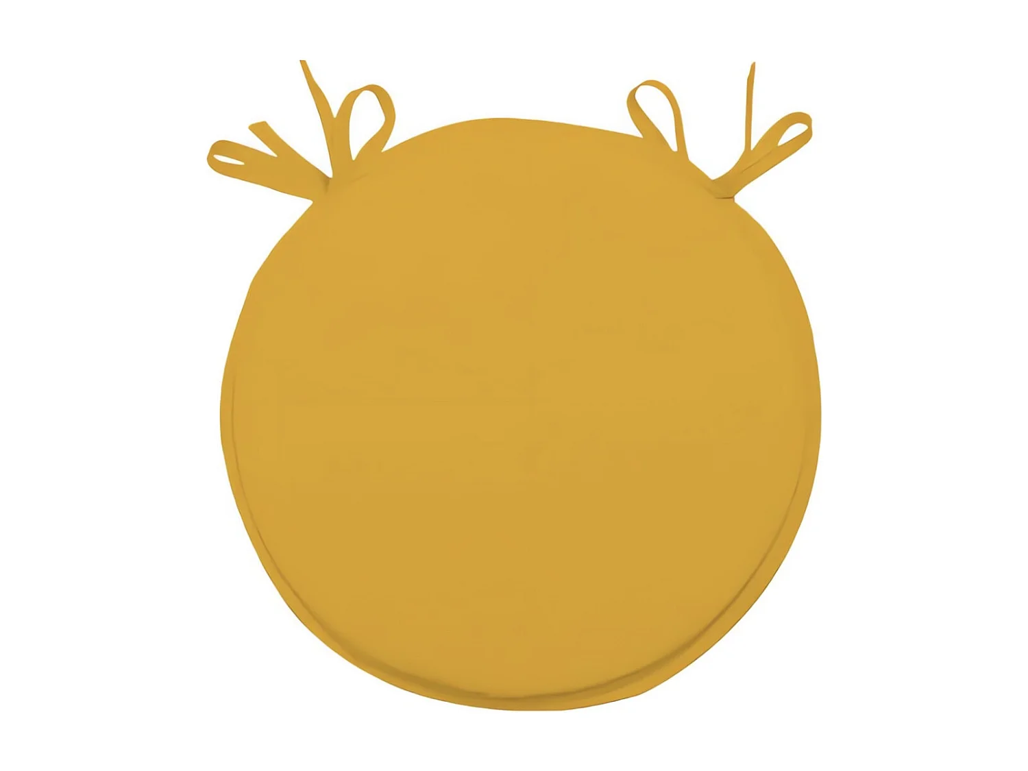 Dessus de chaise bistrot 40 cm ALIX jaune radieux, par Soleil d'ocre