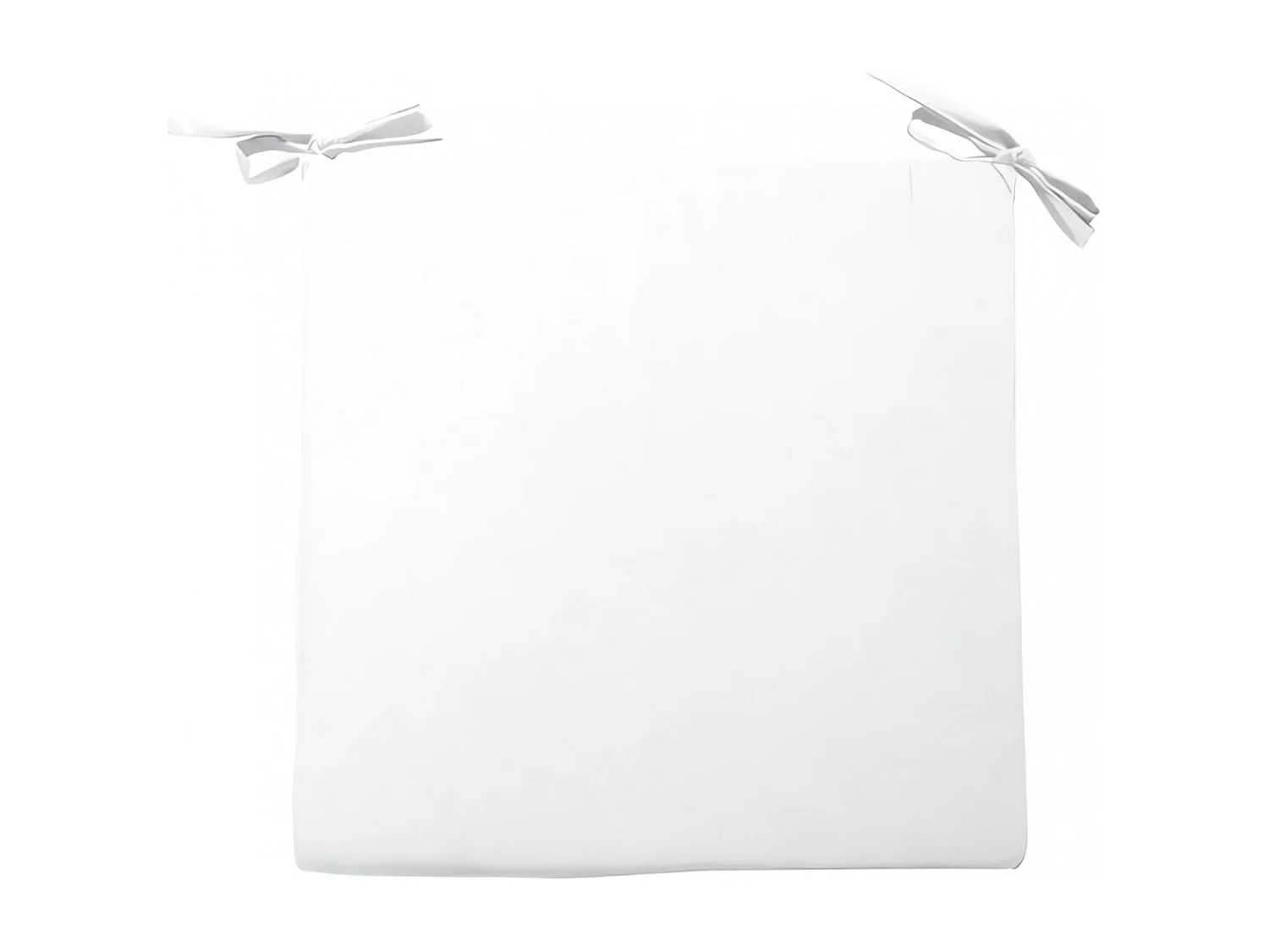 Cojin de silla de exterior impermeabilizada 40x40x5 cm ALIX blanco, de Soleil d'ocre