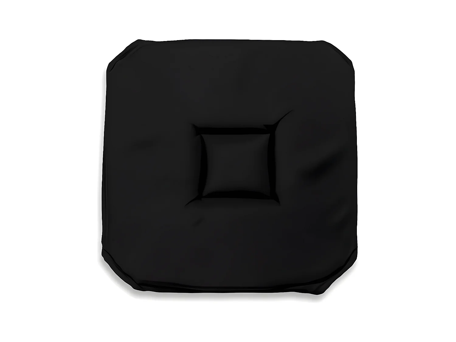Cojin de silla Gobelin 40x40 cm ALIX negro