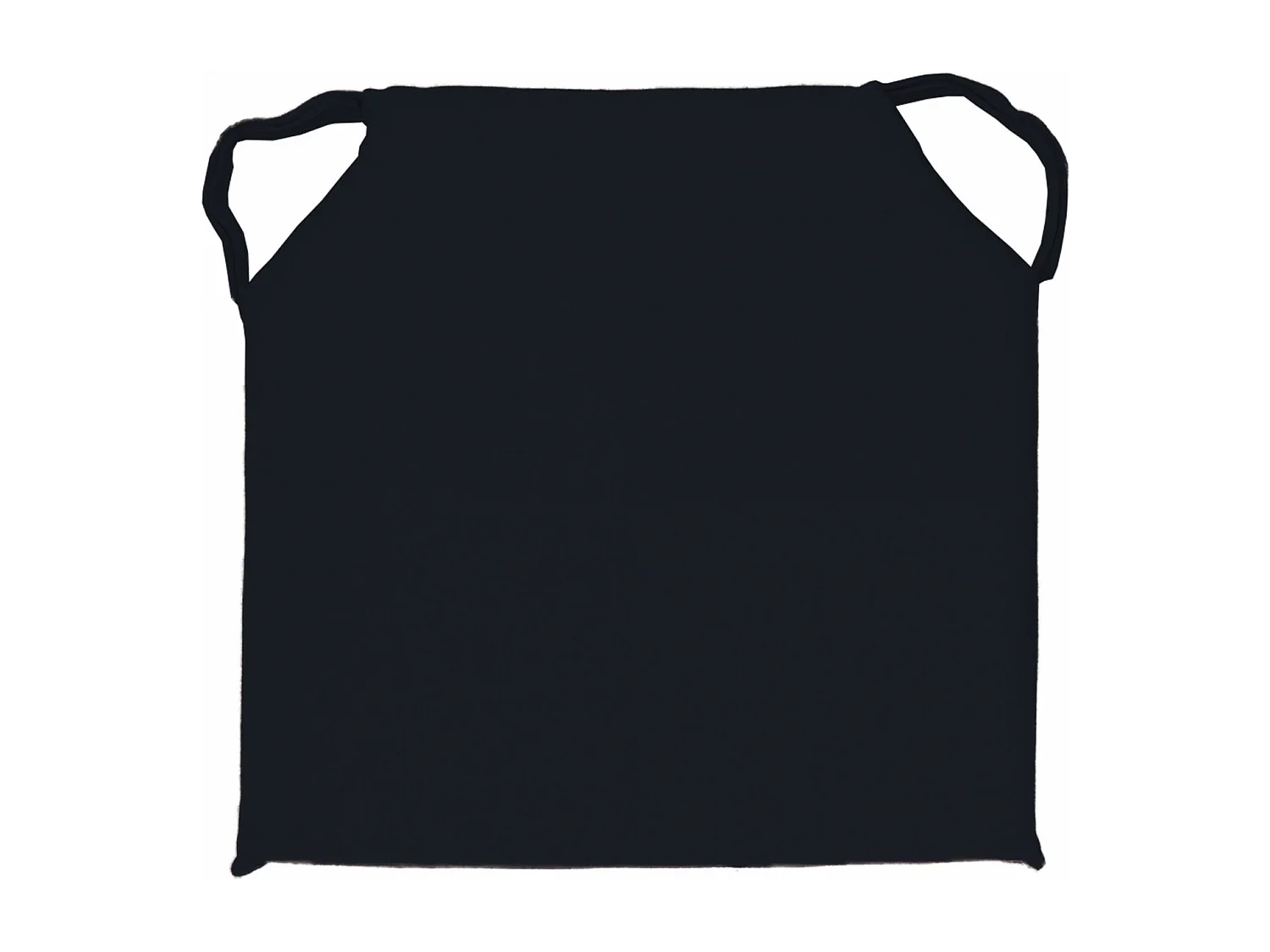 Dessus de chaise en coton lavé 40x40x4 cm SPIRIT orage, par Soleil d'Ocre