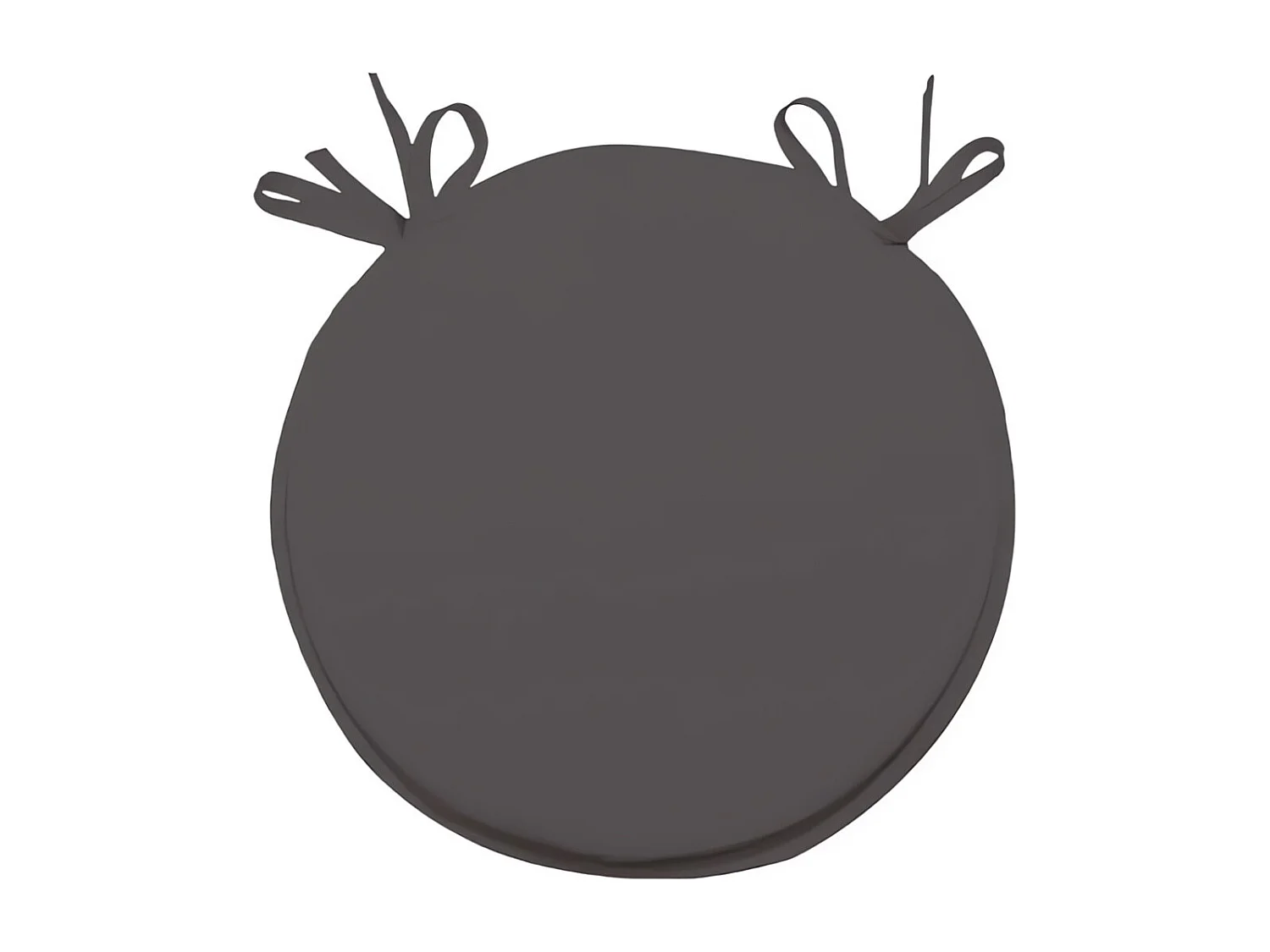 Dessus de chaise bistrot 40 cm ALIX anthracite, par Soleil d'ocre