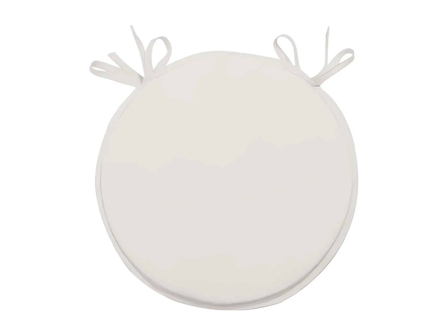 Dessus de chaise bistrot 40 cm ALIX blanc, par Soleil d'ocre