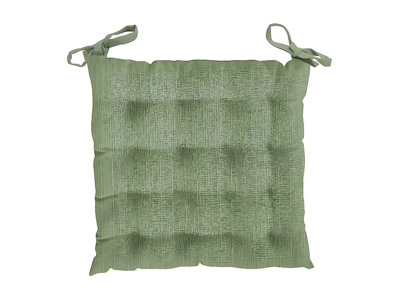 Cojin de silla acolchado VELVET verde