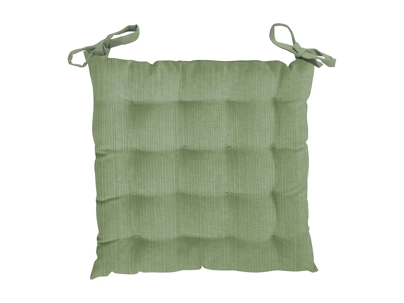 Cojin de silla acolchado TERCIOPELO verde