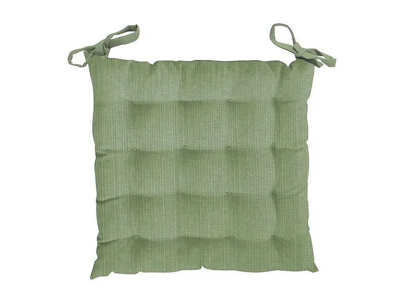 Cojin de silla acolchado TERCIOPELO verde