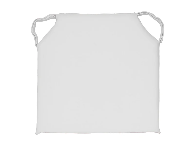 Cojin de silla de algodón lavado 40x40x4 cm SPIRIT white