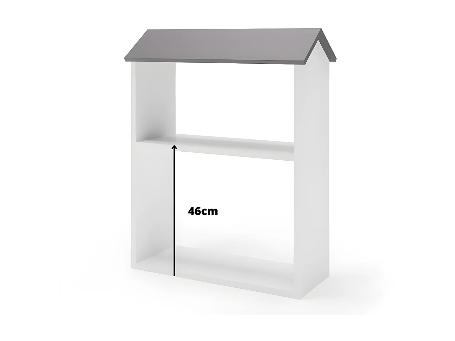 Kinderplanken HUS CS65 2S 65x27x86 Zwart