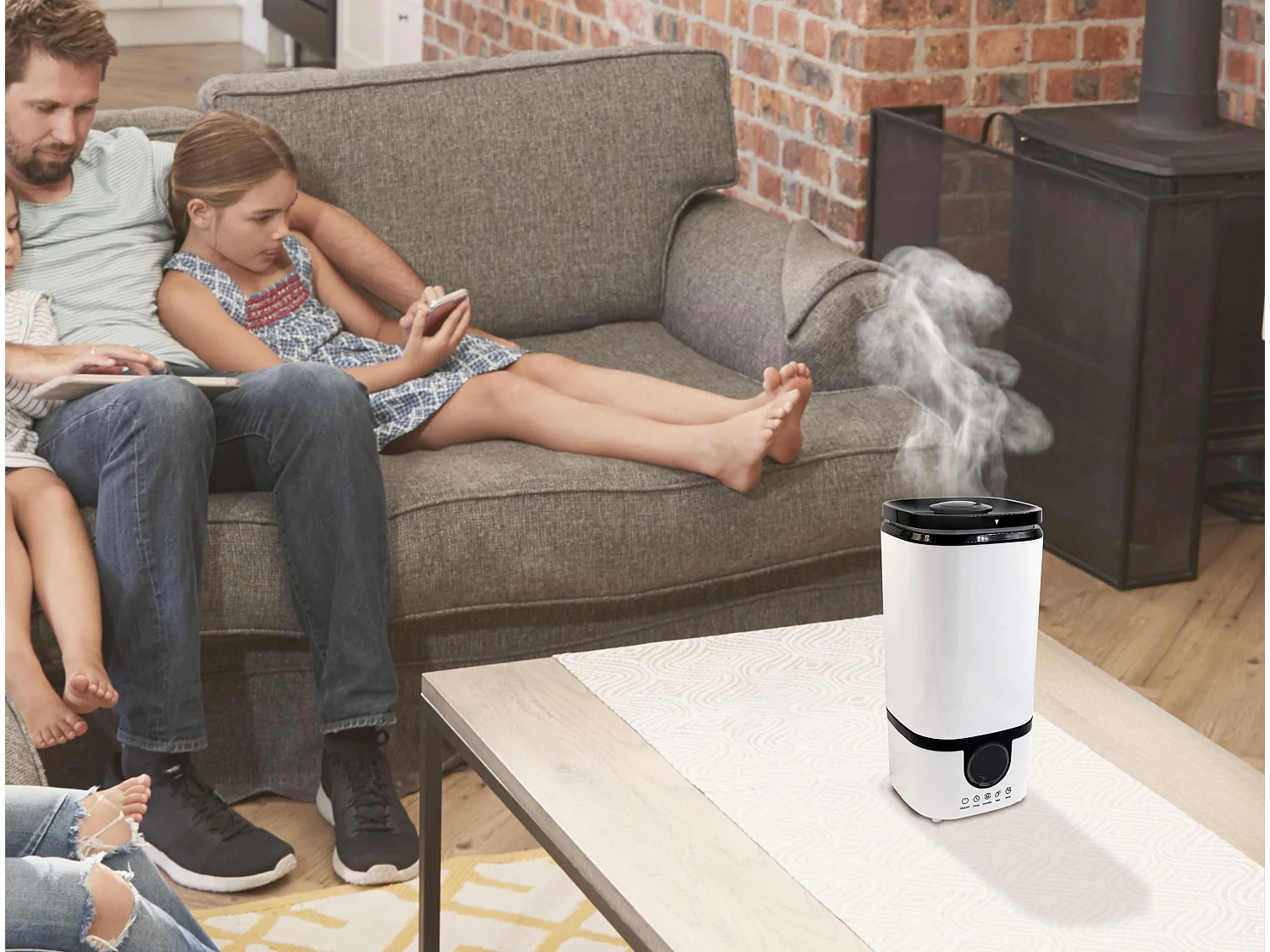 Humidificador ultra-sonico de 22W para 33m2