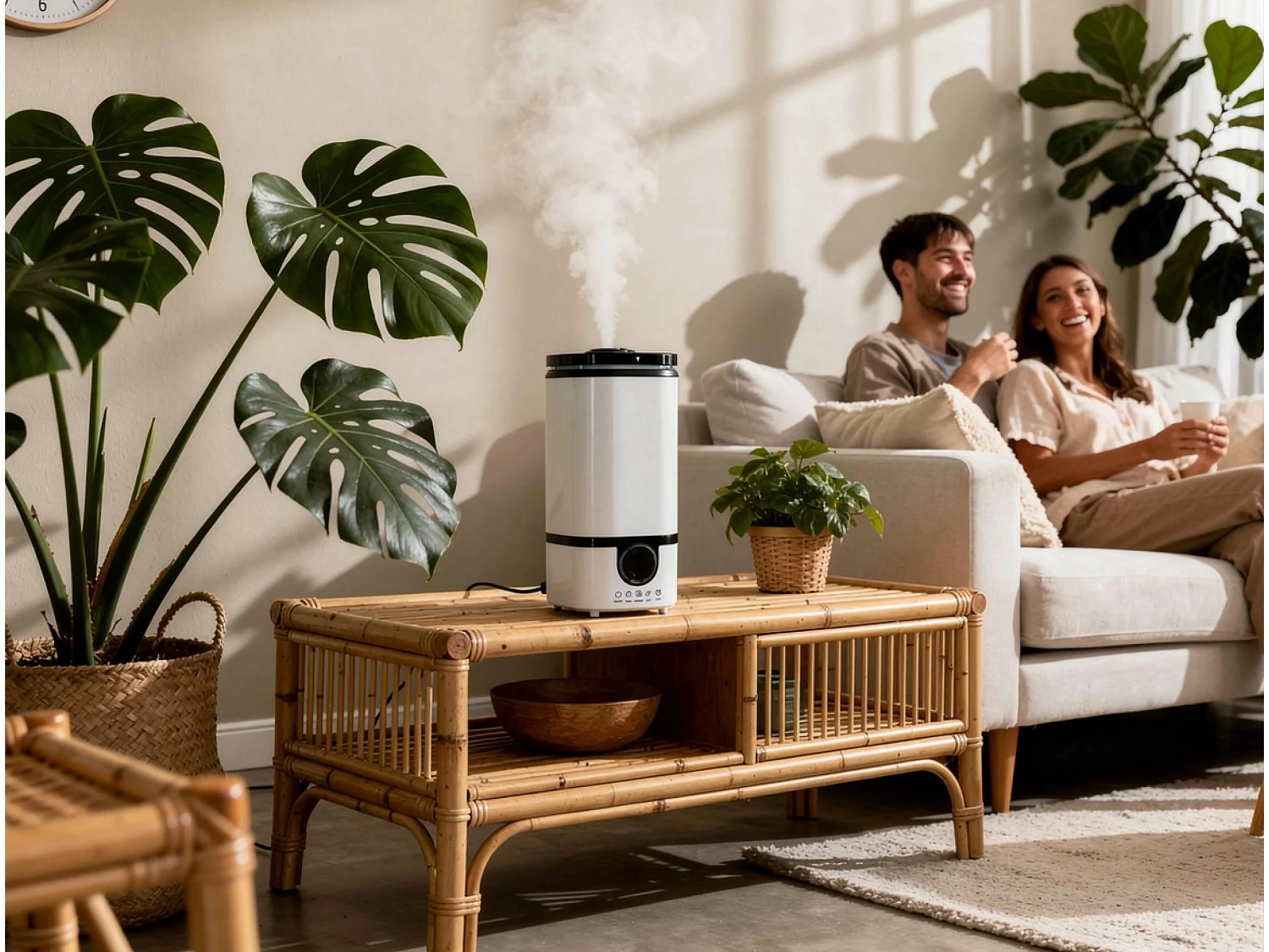 Humidificateur à ultrasons pour 33 m²