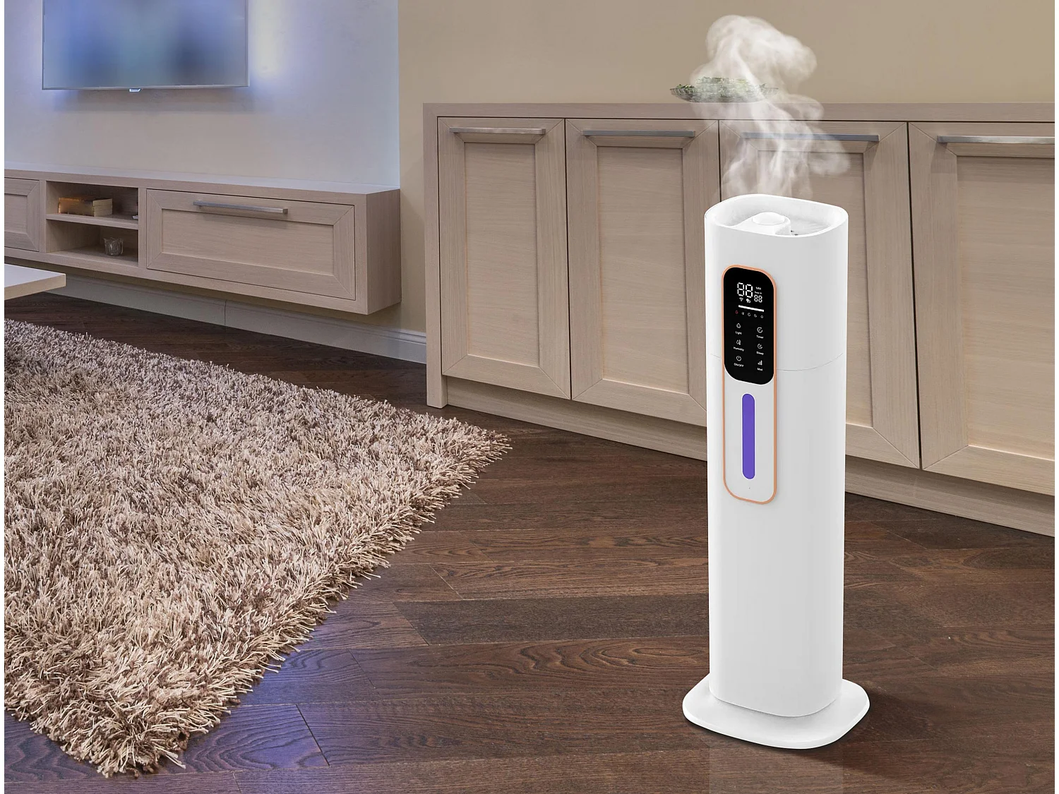 Humidificateur numérique à ultrasons de haute capacité
