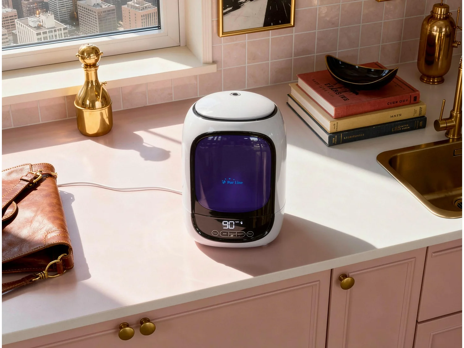 Humidificateur à ultrasons à vapeur pour 30 m²