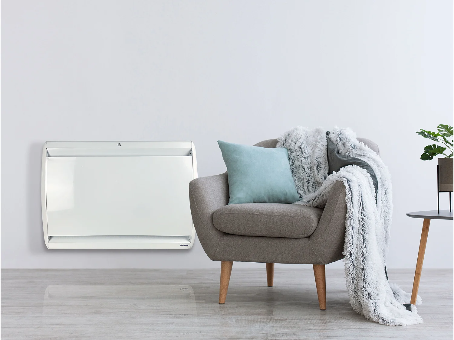 Energiebesparende Mica radiator met WIFI.