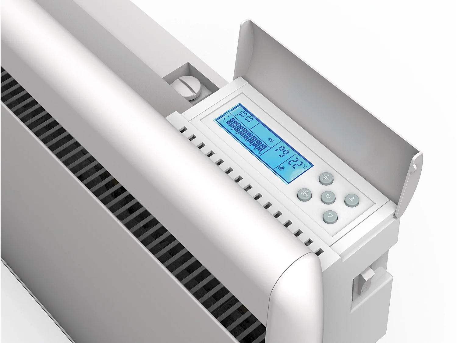 Energiebesparende Mica radiator met WIFI.