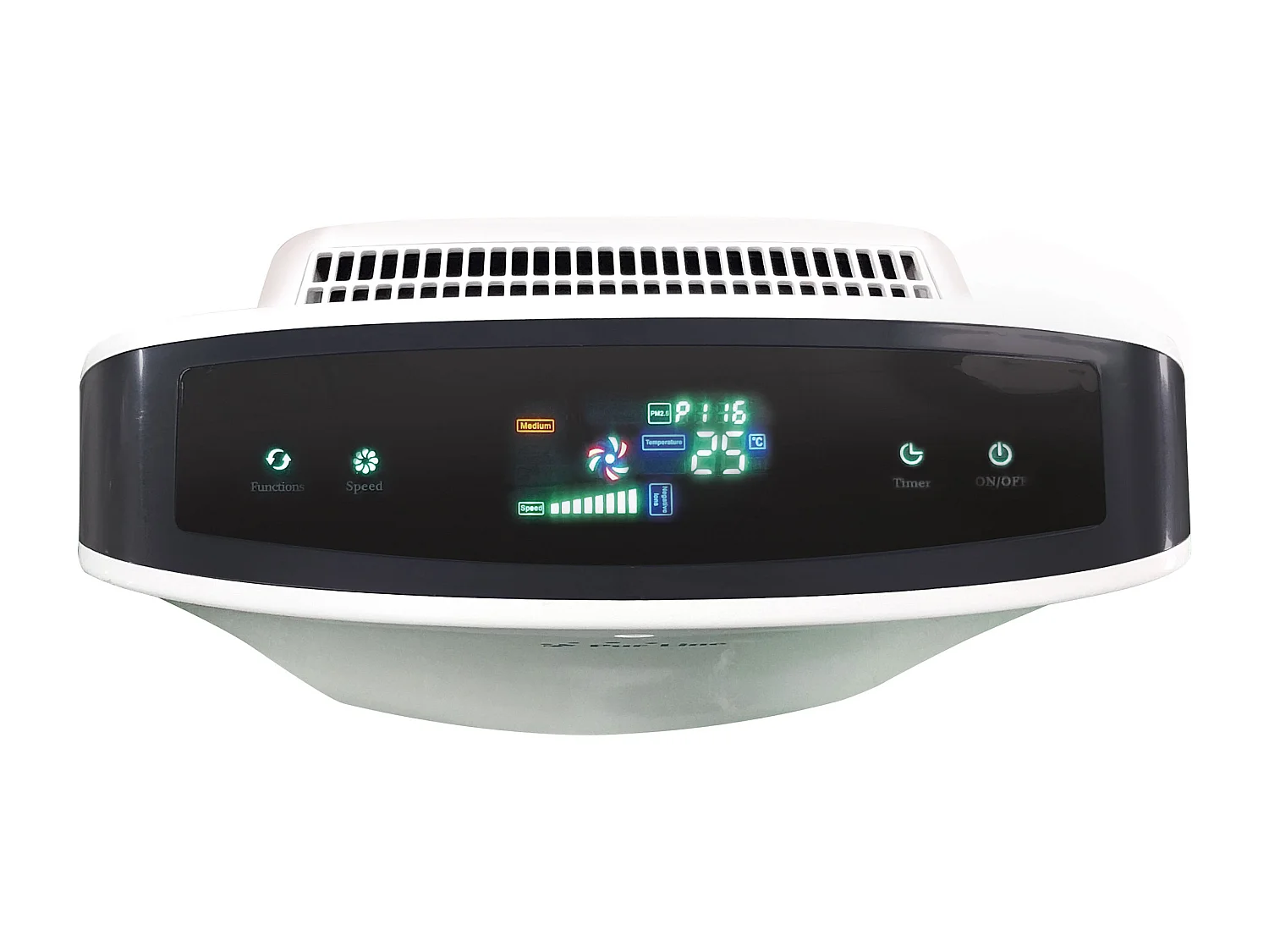 Luchtreiniger met HEPA filter en ionisator voor 60m2