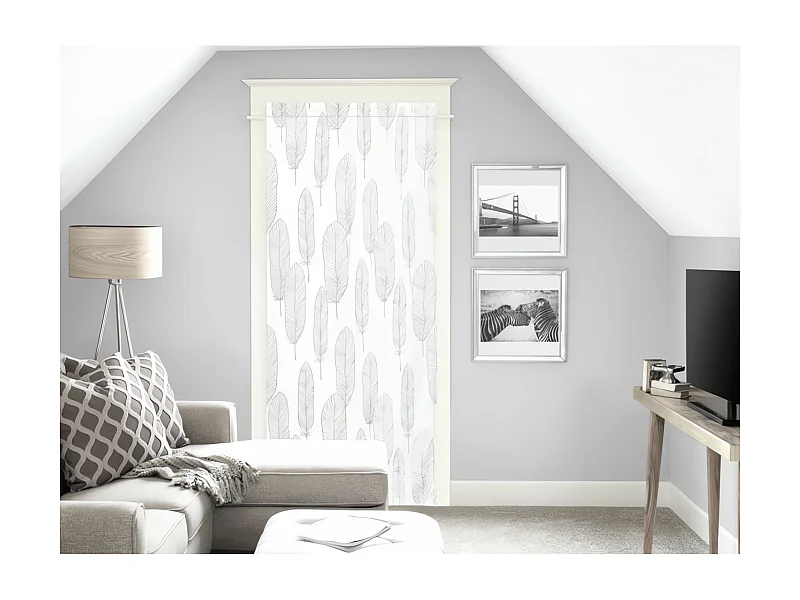 Visillo para puerta ventana 90x200 cm LALY, de Soleil d'Ocre