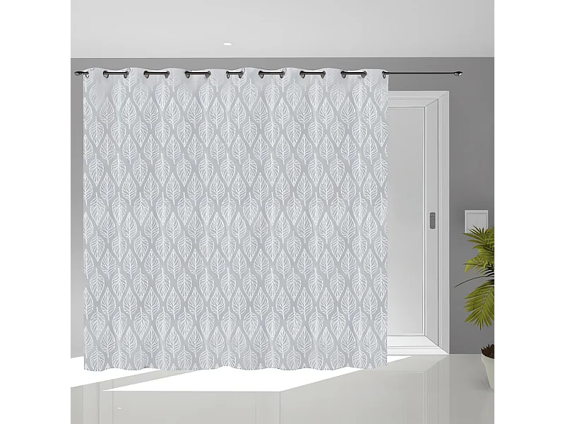 Visillo con ojales 280x250 cm MAUD blanco, por Soleil d'Ocre