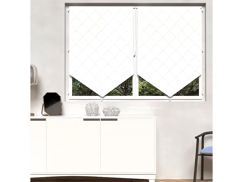 Visillo para ventana 90x120 cm PAULINE, por Soleil d'Ocre