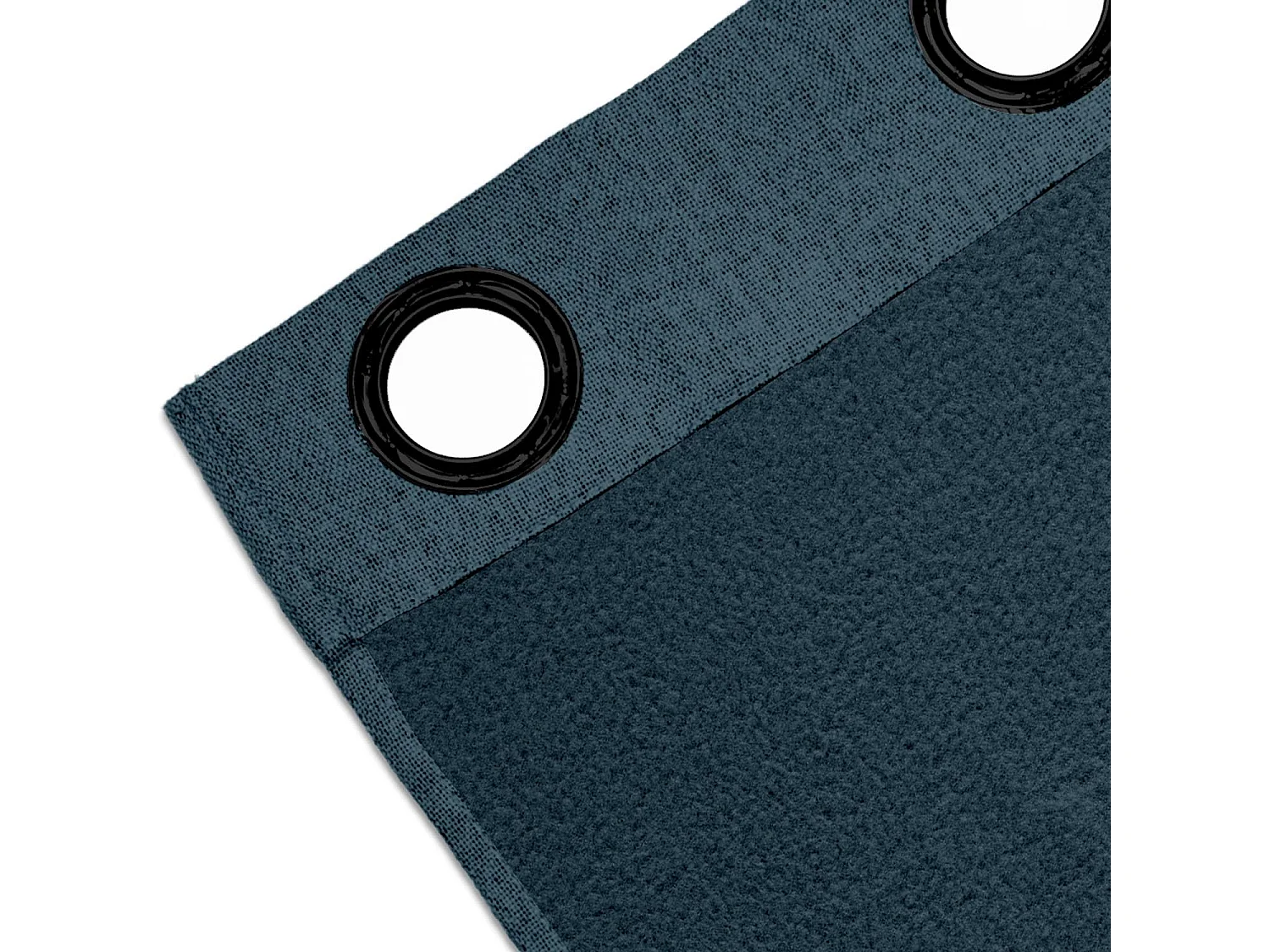 Cortina con ojales aislante y 100% opaca 135x250 cm ECLIPSE azul turquesa, por Soleil d'ocre