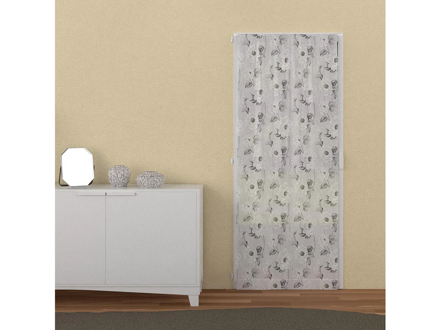 Visillo para puerta ventana 90x200 cm PAOLA, por Soleil d'Ocre