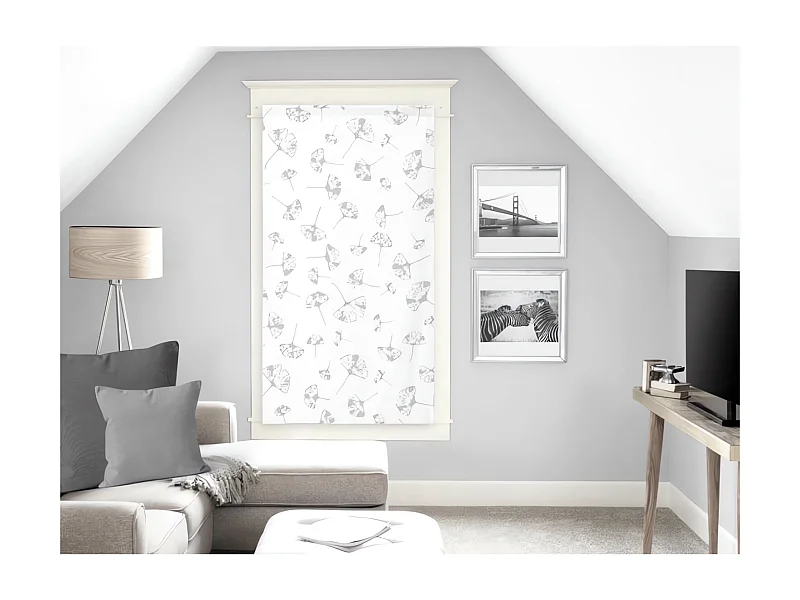 Visillo para ventana 60x120 cm KYOTO, por Soleil d'Ocre