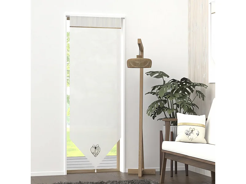 Voilage en coton 70x200 cm AIMEE, par Soleil d'Ocre