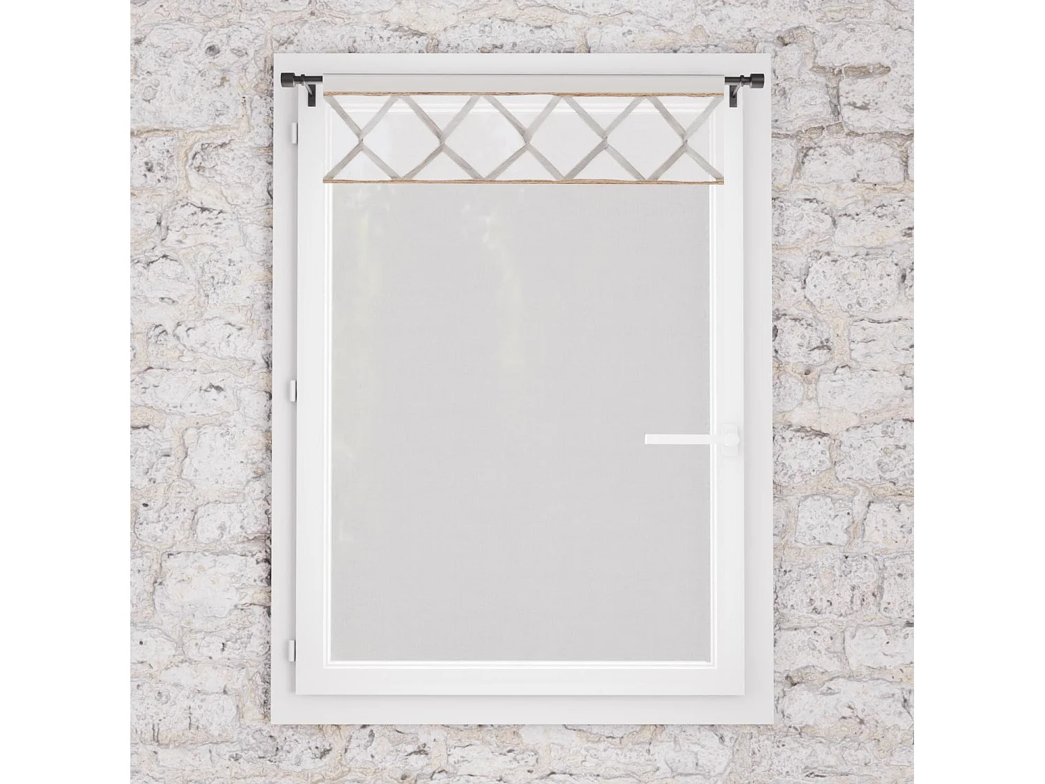 Brise bise en pur coton 60x90 cm AUDE, par Soleil d'Ocre