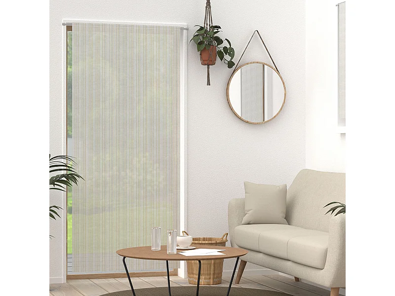 Visillos para puerta ventana 90x200 cm BELLA oro, de Soleil d'ocre