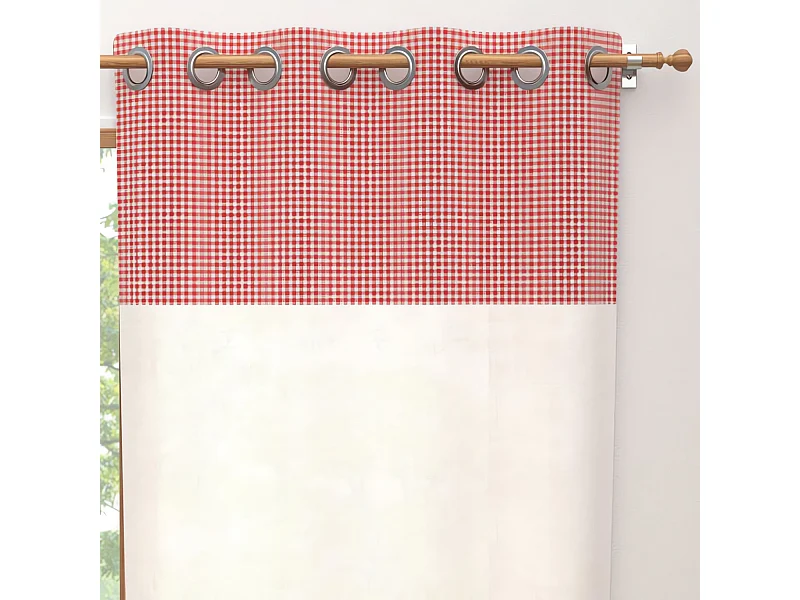 Visillo con ojales 135x250 cm PAULETTE, por Soleil d'Ocre